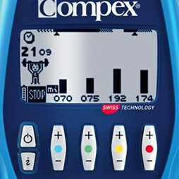 Compex Fit 3.0 Electrostimulateur Bleu